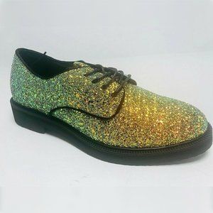Men’s Angelino Gold | Black Glitter Fashion Shoes